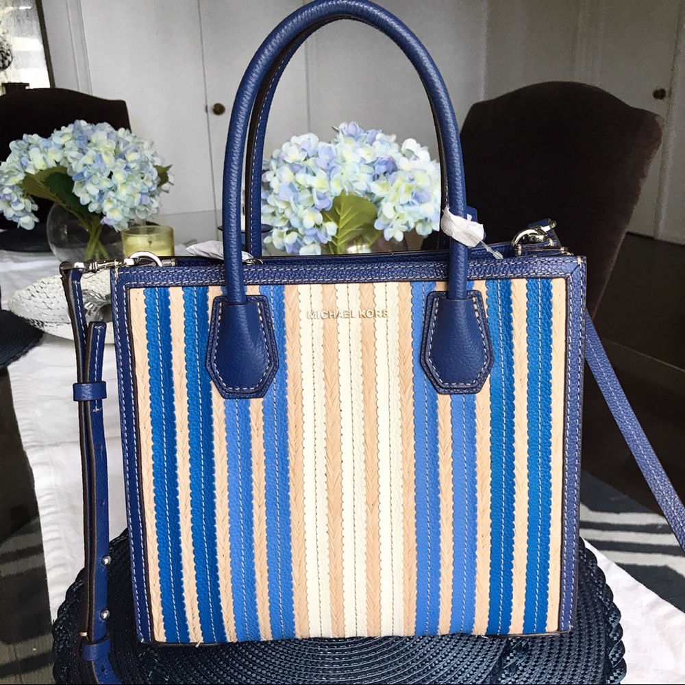 🆕 MICHAEL KORS MERCER BRIGHT RUBY MEDIUM TOTE! - Picture 9 of 9